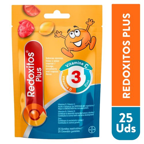 Gomitas Redoxitos plus masticables - 25 Uds