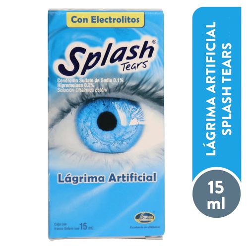SPLASH TEARS SOLUCIÓN OFTALMICO 15ML