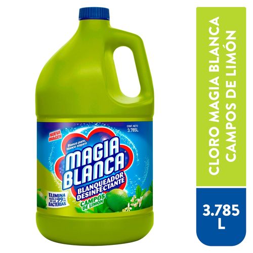 Cloro Magia Blanca Galón Campos De  Limón - 3.785 L