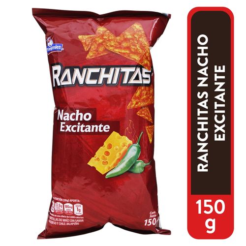 Boquitas Yummies ranchitas nacho excitante - 150 g