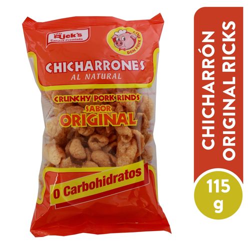 Chicharrónes Ricks al Natural Sabor Original - 115 g