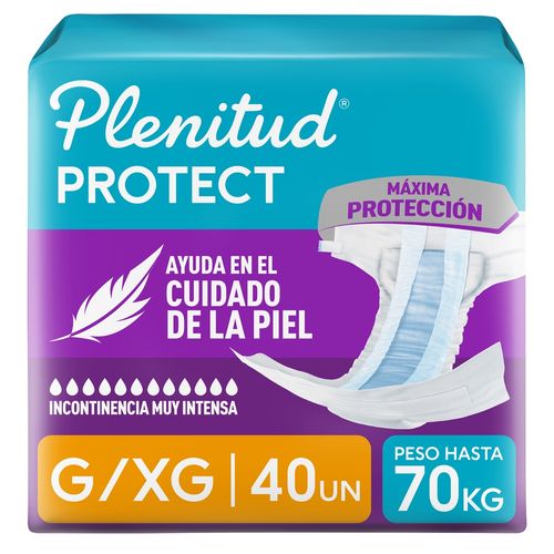 Pañal adulto Plenitud Protect talla G/XG - 40 Uds