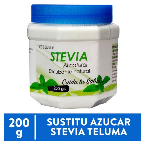 Endulzante Natural Teluma Stevia Tarro - 200g