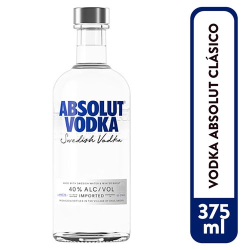 Vodka Absolut Clasio -375ml