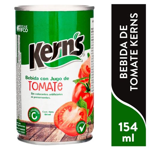Jugo Kerns De Tomate Lata 154ml