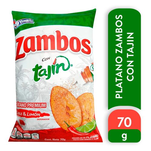 Zambos Platano Con Tajin 70gr