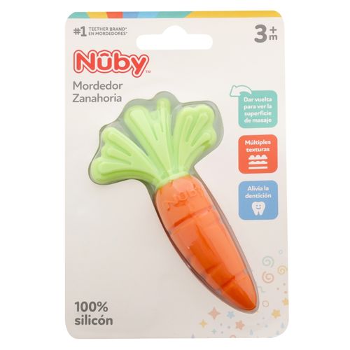 Mordedor Nuby Zanahoria Silicon