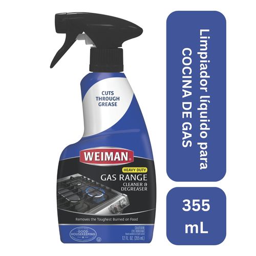 Limpiador Weiman Líquido Para Cocina Gas - 355 ml