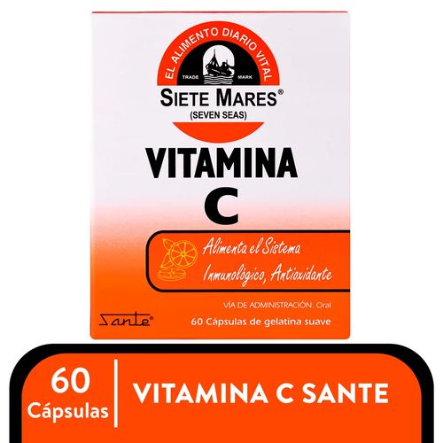 Vitamina C Seven Seas Santé 60 Unidades
