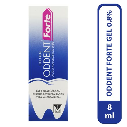 Gel oral Oddent Forte 0.8% de ácido hialurónico - 8 ml