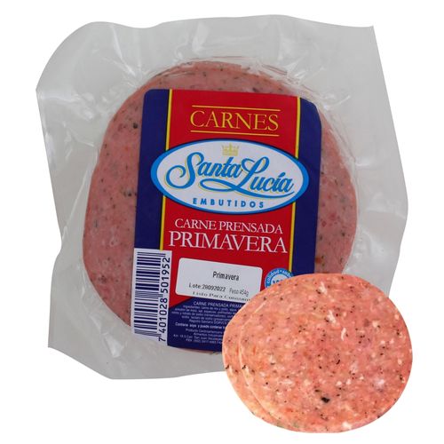 Carne Santa Lucia prensada primavera - 454 g