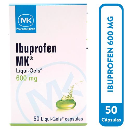Ibuprofeno 600 Mg - Precio Indicado Por Unidad -