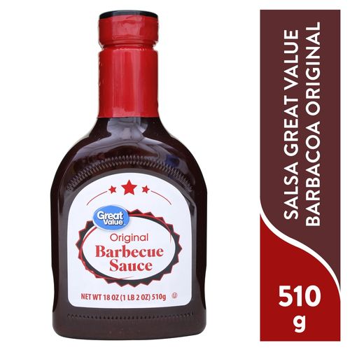 Salsa Bbq Great Value Original 510 Gr