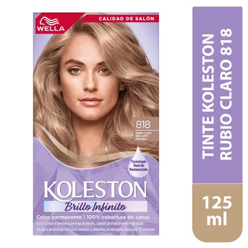 Tinte Femenino Koleston Lila Tinte Koleston Kit Lila 818 Rubio Cl Bri