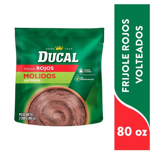 Frijol Rojo Ducal Volteado Doypack 80oz