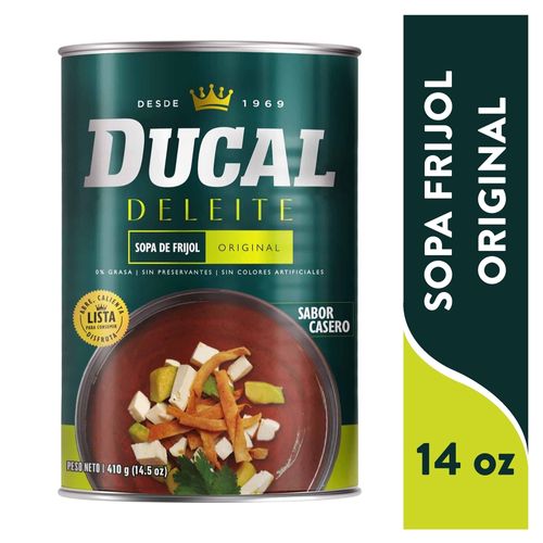 Ducal Sopa Frijol Original 14.5 oz