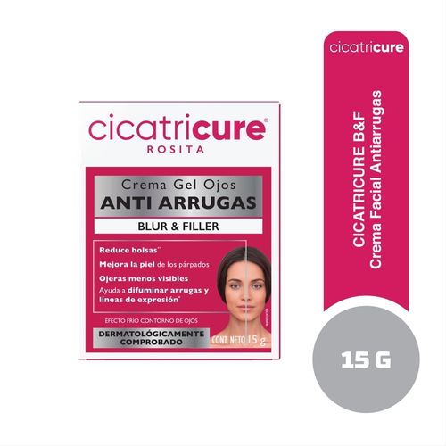 Crema Cicatricure Blur & Filler contorno de ojos antiedad- 15 g