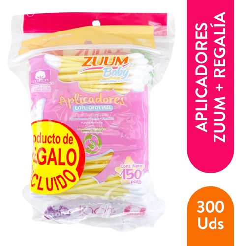 Hisopo Zuum 300 Unds+Zuum Bebe 150Unds