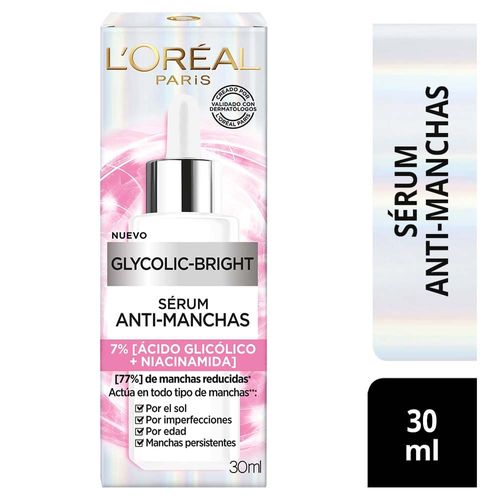 Sérum L´Oreal con ácido glicolico - 30 ml