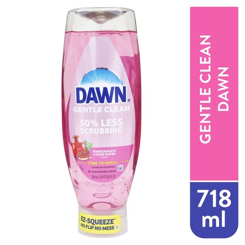 Lavaplatos Dawn Ultra Clean Rose 718ml