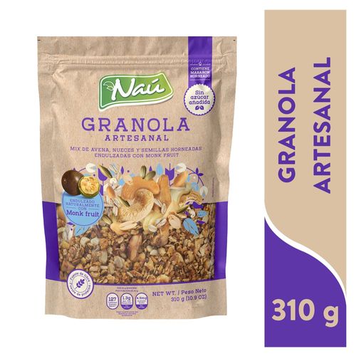 Granola Monkfruit Nau 310g