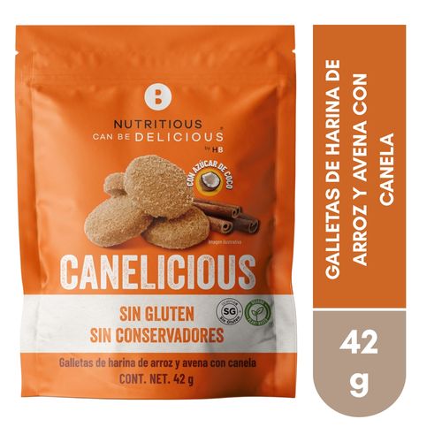 Galletas Nutritious Can Be Delicious Canelicious 42 g