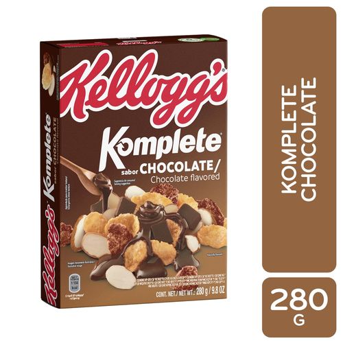 Cereal Kelloggs Komplete Chocolate - 280 g