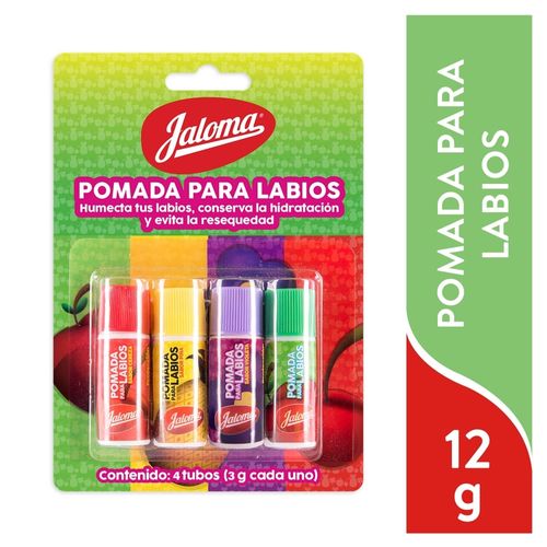 4Pack Balsamo Labios Jaloma