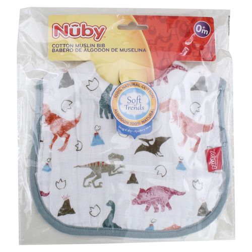 Babero Algodon Muselina Nuby