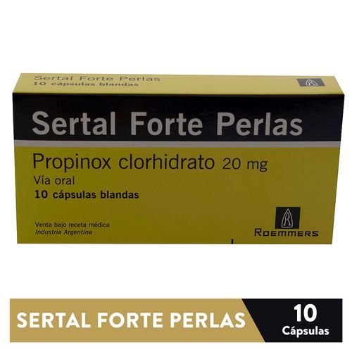 Sertal Forte Capsulas Una Caja