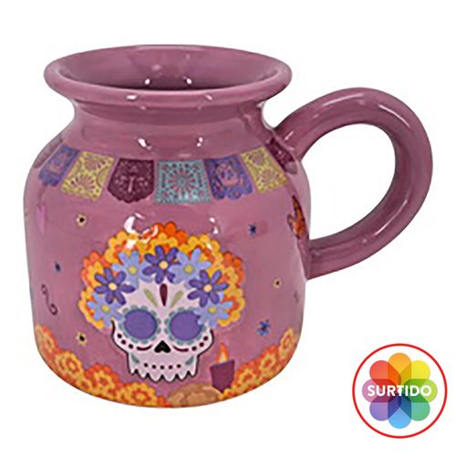 Jarrito Way To Celebrate Catrinas Cerámico