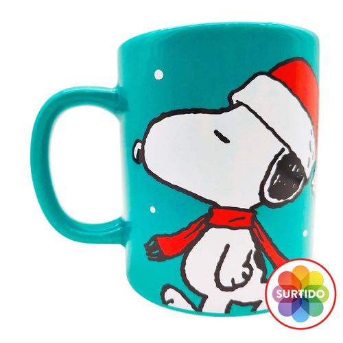 Taza Peanuts snoopy navideño surtido - 500 ml
