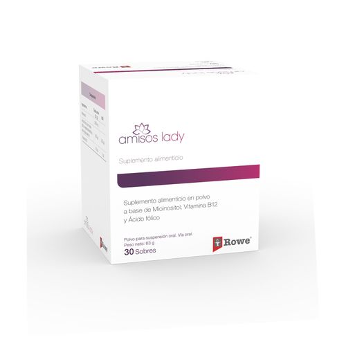 Anticonceptivos, Hormonal y Salud Sexual Megalabs Amisos Lady 170g