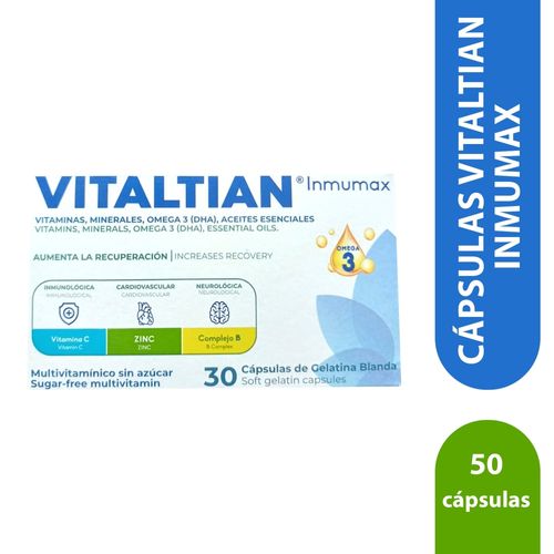 Sistema Urinario Exeltis Vitaltian Inmumax x 30 Gelatina Blanda