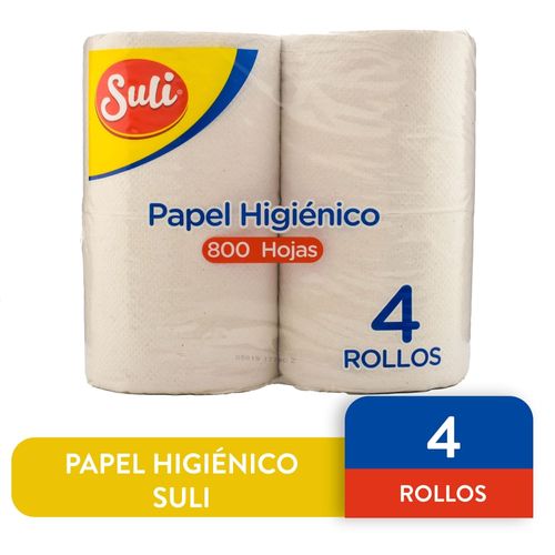 Empaques De 18 y 12 Rollos Suli Hig Suli 800h 1p 12x4 Unidad