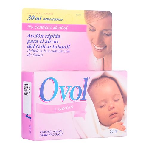 Sistema Digestivo y Antiparasitarios Church&dwight Ovol 30 ml Gts