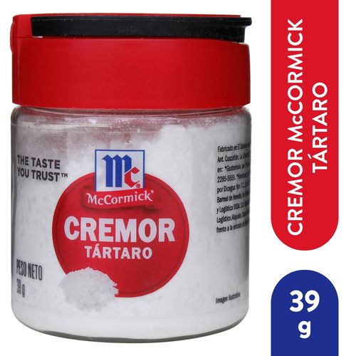 Condimento McCormick cremor tartaro - 39 g