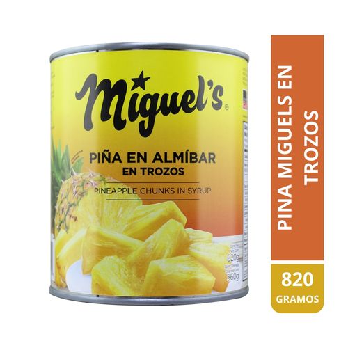 Piña Miguel's En Trozos - 820 g