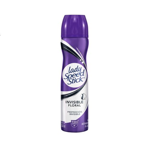 Desodorante Antitranspirante Lady Speed Stick Invisible Floral Aerosol 91 g