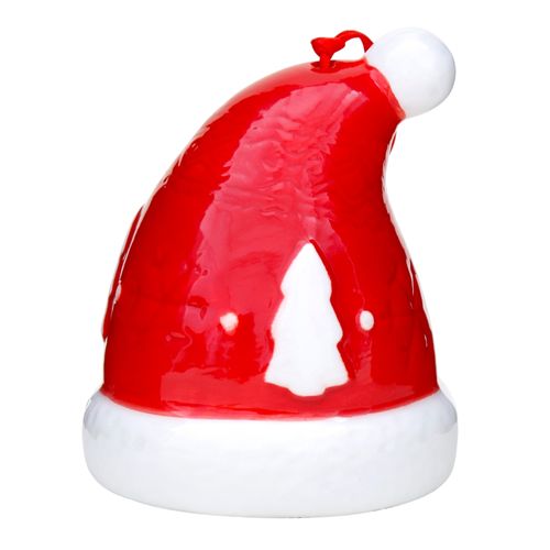 Adorno Holiday Time árbol gorritos