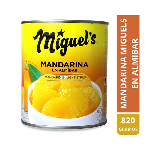 Mandarina Miguels En Almibar - 820 g