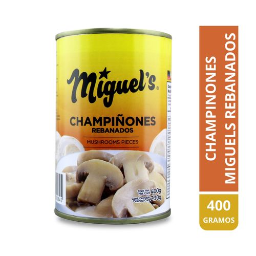Champinones Rebanados Miguel's - 400 g