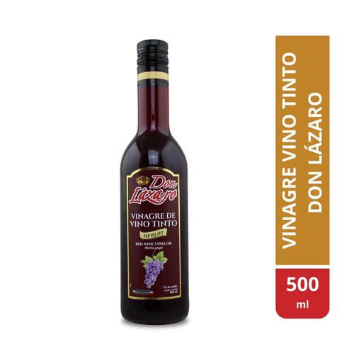 Vinagre Don Lazaro Tinto Merlot 500ml