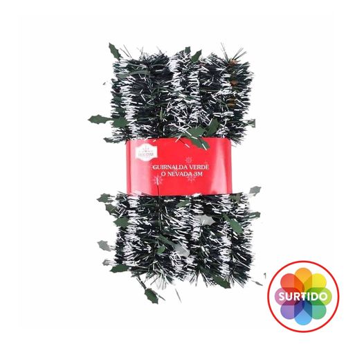 Guirnalda Verde Nevada 3mt