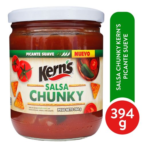 Kern's Salsa Chunky Picante Suave - 394 g