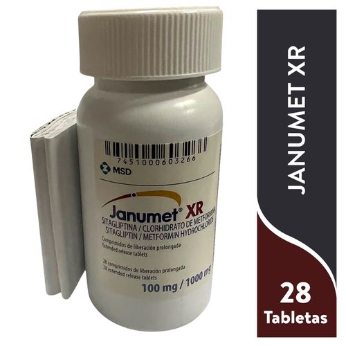Janumet Xr 100 1000 x 28 Tabs