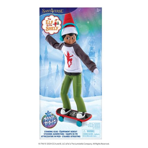 Set Patinador Elf On The Shelf Magifreez Truco Ollie
