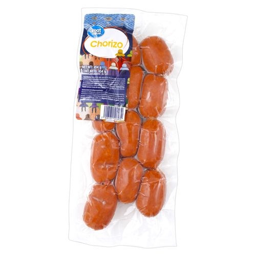 Chorizo Great Value fiambre especial - 454 g