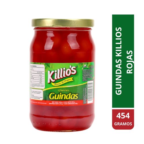Guindas Killios Rojas - 454 g