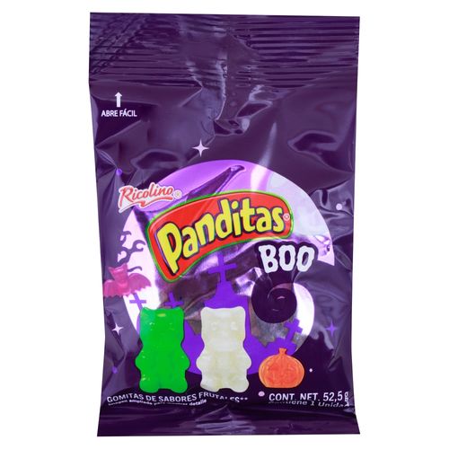 Panditas Buu Halloween Ricolino - 52 g